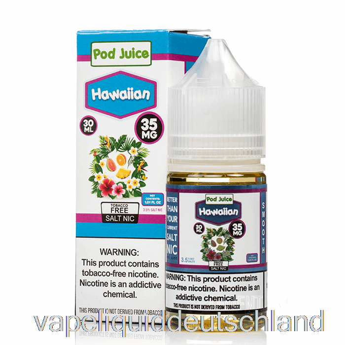 Hawaiianisch – Schotensaft – 30 Ml 55 Mg Vape Deutschland